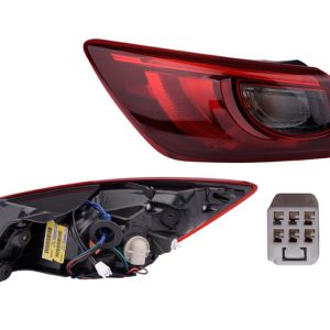 CALAVERA EXTERIOR MZ CX3 16-23 C/LEDS DEPO IZQ