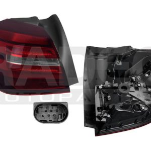 CALAVERA EXTERIOR MC CLASE GLA 18-20 C/LEDS DEPO IZQ