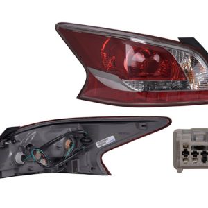 CALAVERA NS ALTIMA 13-16 4 PUERTAS FILO ROJO C/FOCO DEPO IZQ