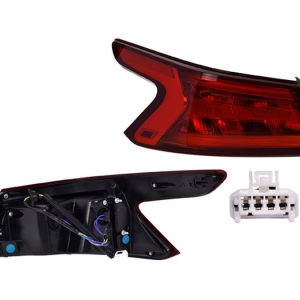 CALAVERA EXTERIOR NS MAXIMA 16-19 C/LEDS DEPO IZQ