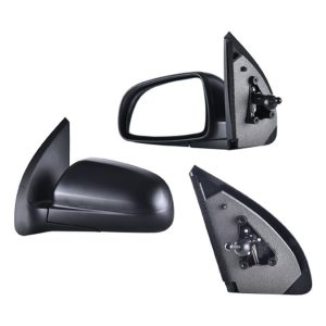 ESPEJO LATERAL CV AVEO 08-18 4 PUERTAS C/CONTROL REMOTO CORRUGADO NEGRO ORIGINAL IZQ