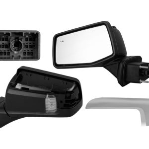 ESPEJO CV CHEYENNE 19-22 ELECTRICO C/DESEMPANANTE C/DIRECCIONAL C/PUNTO CIEGO CROMADO LT/4X2/4X4/TRAIL BOSS IZQ