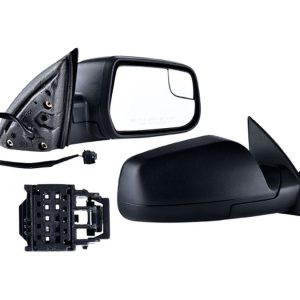 ESPEJO CV EQUINOX 10-15 ELECTRICO C/PUNTO CIEGO 4 PINES CORRUGADO DER