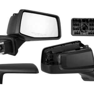 ESPEJO CV SILVERADO 19-23 ELECTRICO C/DESEMPANANTE C/SENSOR TEMPERATURA CORRUGADO CABINA REGULAR/DOBLE CABINA/CUSTOM/4X2/4X4 DER