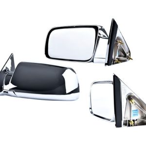 ESPEJO CV SUBURBAN 92-98 MANUAL CROMADO LIMITED/GT/BASE/LS/LT/Z71/DENALI/SL/SLE/SLT V8 8CILINDROS 5.7/6.5/7.4L 2/4 PUERTAS IZQ