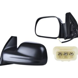 ESPEJO CV TRACKER 99-04 ELECTRICO NEGRO 3 PINES LSI/XL-7/JX/JS/JLS/JLX/EX/LX/DELUXE/ZR2/LIMITED/BASE/LT IZQ