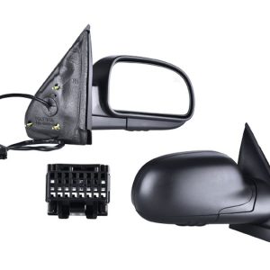 ESPEJO CV TRAIL BLAZER 02-09 ELECTRICO C/DESENPANANTE NEGRO 5 PINES R/Q/EXT/B/A/CXL/NORTH/SS/BASE/LT/DENALI/SLE/SLT V8 8 CILINDROS 4.2/6.0L 4 PUERTAS DER
