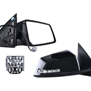 ESPEJO CV TRAVERSE 09-17 ELECTRICO C/DESENPANANTE C/DIRECCIONAL P/PINTAR 7 PINES SLT2/SLT1/XR/XE/LTZ/BASE/LS/LT/DENALI/SL/SLE/SLT V6 6 CILINDROS 3.6L 4 PUERTAS DER