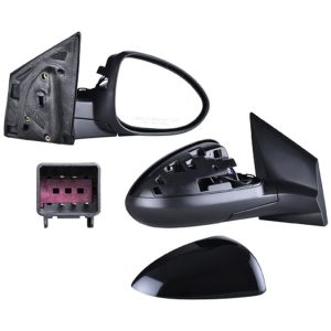 ESPEJO CV SONIC 12-19 ELECTRICO C/DESENPANANTE P/PINTAR 5 PINES LS/LT/LTZ/RS L4 4 CILINDROS 1.6/1.8L 4 PUERTAS DER