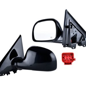 ESPEJO CR CARAVAN 96-00 ELECTRICO C/DESENPANANTE NEGRO 5 PINES LE/SX/EXPRESSO/SPORT/LX/LXI/ES/SE/LIMITED/BASE L4/V6 4/6 CILINDROS 2.4/3.0/3.3/3.8L 4 PUERTAS IZQ