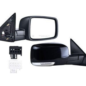 ESPEJO DG RAM 09-13 ELECTRICO C/DESEMPANANTE C/DIRECCIONAL P/PINTAR 7 PINES TRX/LARAMIE/SLT/ST/SXT DER