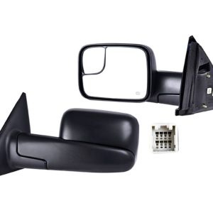ESPEJO DG RAM 02-10 ELECTRICO C/DESENPANANTE CORRUGADO 5 PINES SPORT/TRX4/LARAMIE/SLT/ST/SXT V6/V8 6/8CILINDROS 5.7/5.9/6.7L 2/4 PUERTAS IZQ