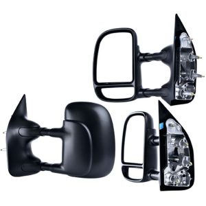 ESPEJO FD ECONOLINE 03-08 MANUAL DOBLE LUNA NEGRO BASE/XL/XLT V8 8CILINDROS 4.6/5.4L 2/3 PUERTAS IZQ