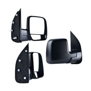 ESPEJO FD ECONOLINE 02-14 MANUAL DOBLE LUNA NEGRO BASE/XL/XLT E-150/E-250/E-350/E-450/E-550 V8 8CILINDROS 4.6/5.4L 2 PUERTAS DER
