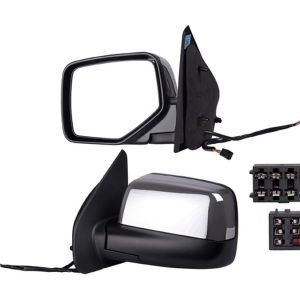 ESPEJO FD ECOSPORT 04-12 ELECTRICO CROMADO 5 Y 7 PINES BASE/SPORT L4 4CILINDROS 2.0L 4 PUERTAS IZQ