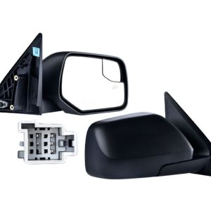 ESPEJO FD ESCAPE 08-12 ELECTRICO C/DESENPANANTE C/PUNTO CIEGO CORRUGADO BASESPORT/LIMITEDPLUS/V/LIMITEDSPORT/XLS/XLT L4/V6 4/6CILINDROS 2.5/3.0L 4 PUERTAS DER