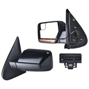 ESPEJO FD EXPEDITION 07-17 ELECTRICO C/DESENPANANTE C/DIRECCIONAL C/MEMORIA C/LUZ C/PUNTO CIEGO E/ABATIBLE P/PINTAR KING RANCH/LIMITED/BASE/XL/XLT V8 8CILINDROS 5.4L 4 PUERTAS IZQ
