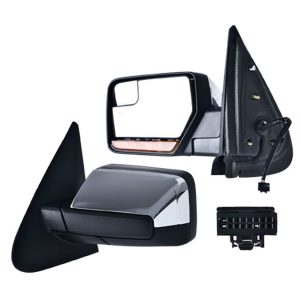 ESPEJO FD EXPEDITION 07-17 ELECTRICO C/DESENPANANTE C/DIRECCIONAL C/MEMORIA C/LUZ C/PUNTO CIEGO E/ABATIBLE CROMADO L/KING RANCH/LIMITED/BASE/XL/XLT V8 8CILINDROS 5.4L 4 PUERTAS IZ