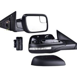 ESPEJO FD EXPLORER 11-15 ELECTRICO C/DESEMPANANTE C/DIRECCIONAL C/PUNTO CIEGO C/LUZ INFERIOR E/ABATIBLE P/PINTAR PINES LIMITED/BASE/XLT/SPORT L4/V6 4/6CILINDROS 2.0/3.5L DER