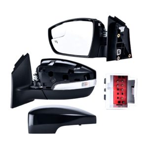 ESPEJO FD FOCUS 12-14 ELECTRICO C/DESEMPANANTE C/DIRECCIONAL C/PUNTO CIEGO P/PINTAR ST/TITANIUM/SEL/SE/S L4 4CILINDROS 2.0L 4 PUERTAS IZQ