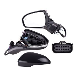ESPEJO FD FUSION 17-20 ELECTRICO C/DESEMPANANTE C/DIRECCIONAL C/LUZ INFERIOR C/MEMORIA P/PINTAR SE/PLATINUM/TITANIUM/SPORT 4/6 CILINDROS 2.0/2.5/2.7L 4 PUERTAS IZQ
