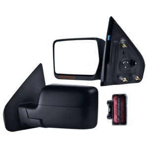 ESPEJO FD LOBO 04-08 ELECTRICO C/DESEMPANANTE C/DIRECCIONAL (6 LEDS) P/PINTAR 7 PINES XTR/LARIAT/HARLEY/FX4/FX2/KING RANCH/XL/XLT/STX IZQ
