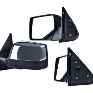 ESPEJO FD RANGER 10-12 MANUAL CROMADO FX4/LIMITED/BASE/XL/XLT/STX/SPORT L4/V6 4/6CILINDROS 2.3/4.0L 2/4 PUERTAS IZQ