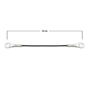 CABLES DE TAPA MT L200 05-15  1 PIEZA 43 CM Derecho/Izquierdo