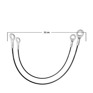 CABLES DE TAPA CV TORNADO 12-20  JUEGO