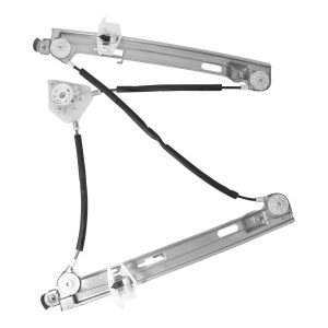 ELEVADOR DE CRISTAL JP COMPASS/PATRIOT 07-17  MANUAL SIN VASTAGO HUSHAN Derecho Delantera