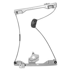 ELEVADOR DE CRISTAL FD F-150/LOBO 15-20  ELECTRICO 4 PUERTAS 1 PIEZA SIN MOTOR DOBLE CABINA 12VCC HUSHAN Izquierdo Trasera