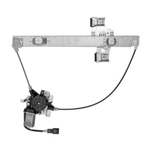 ELEVADOR DE CRISTAL HM H2 03-09  ELECTRICO 2 PINS CON MOTOR 12VCC HUSHAN Derecho Trasera