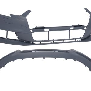 FASCIA DELANTERA AD A3 17-19 S/HOYO P/SENSOR P/PINTAR DYNAMIC/SELEC/S-LINE/ L4 4 CILINDROS 1.4/2.0L 3 PUERTAS