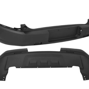 FASCIA TRASERA FD BRONCO 21-22 CORRUGADA S/HOYO P/SENSOR BIG BEND/OUTER BANKS/BADLANDS L3/L4 3/4 CILINDROS 1.5/2.0L 2/4 PUERTAS