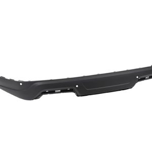 FASCIA TRASERA FD EXPLORER 18-19 INFERIOR CORRUGADA C/4 HOYOS P/SENSOR S/HOYO P/REMOLQUE S/HOYO P/MOLDURAS LATERALES