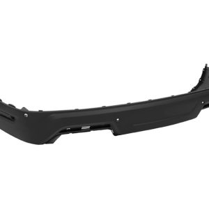 FASCIA TRASERA FD EXPLORER 18-19 INFERIOR CORRUGADA C/4 HOYOS P/SENSOR S/HOYO P/REMOLQUE C/HOYO P/MOLDURAS LATERALES