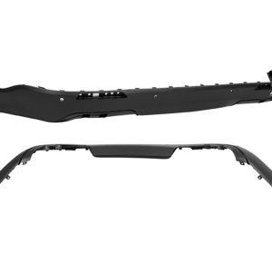 FASCIA TRASERA FD EXPLORER 20-23 INFERIOR CORRUGADA C/4 HOYOS P/SENSOR XLT/ST/ECOBOOST/LIMITED L4/V6 4/6 CILINDROS 2.4/3.0/3.5L 5 PUERTAS