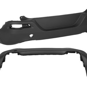 FASCIA TRASERA JP CHEROKEE 14-18 C/HOYO P/MOLDURA 4X4/4X2BASE/LATITUDE/PREMIUM/TRAIHAWK L4/V6 4/6 CILINDRO 2.4/3.2L 5 PUERTAS INFERIOR