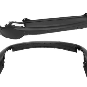 FASCIA TRASERA JP CHEROKEE 19-22 P/PINTAR C/HOYO P/SENSOR OVERLAND /LIMITED/LIMITED PLUS/TRAILHAWK V6 6 CILINDROS 3.3/3.2/2.4 L 5 PUERTAS