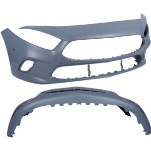 FASCIA DELANTERA MC CLASE A 19-22 P/PINTAR C/HOYO P/SENSOR L4 4 CILINDROS 1.6/2.0L 4 PUERTAS