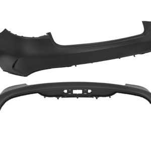 FASCIA TRASERA MC CLASE GLE 16-19 P/PINTAR S/HOYO P/SENSOR COUPE