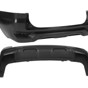 FASCIA TRASERA MT XPANDER 20-22 C/2 HOYOS P/REMOLQUE P/PINTAR GLS L4 4CILINDROS 1.5L 5 PUERTAS