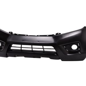 FASCIA DELANTERA NS FRONTIER 16-20 C/HOYO P/FARO NEGRA LISA