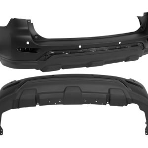 FASCIA TRASERA NS PATHFINDER 17-20 C/HOYO P/SENSOR P/PINTAR ADVANCE/ESCLUSIVE/SENSE V6 6 CILINDROS 3.5L 5 PUERTAS