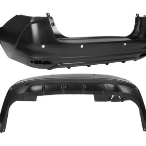 FASCIA TRASERA NS VERSA 20-23 P/PINTAR C/HOYOS P/SENSOR SENSE/ADVANCE/EXCLUSIVE L4 4 CILINDROS 1.6L 4 PUERTAS