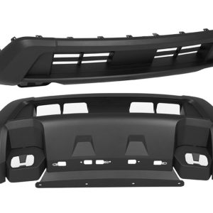 FASCIA DELANTERA NS FRONTIER PRO-4X 22-23 INFERIOR CORRUGADA C/HOYO P/GANCHO 4X4 V6 6 CILINDROS 3.8L 4 PUERTAS