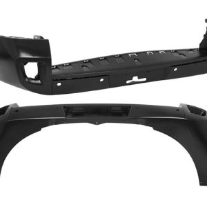 FASCIA TRASERA RN OROCH 18-20 C/4 HOYOS P/SENSOR CORRUGADA INTENS/ZEN L4 4 CILINDROS 2.0L 5 PUERTAS