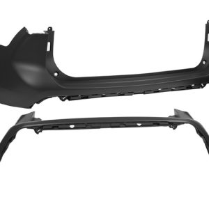 FASCIA TRASERA TY HIGHLANDER 20-23 SUPERIOR S/HOYO P/SENSOR P/PINTAR LE/XLE/LE HEV/XLE HEV L4/V6 2.5/3.5L 6 CIL 5 PUERTAS