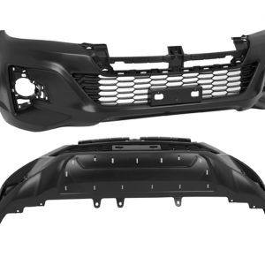FASCIA DELANTERA TY HILUX 19-20 C/PARRILLA CENTRAL C/HOYO P/MOLDURA ROCCO/REVO L4 4CILINDROS 2.7/2.8L 2/4 PUERTAS