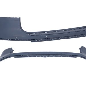 FASCIA TRASERA VW TOUAREG 16-18 P/PINTAR C/HOYO P/SENSOR TDI/FSI/HIBRID/ DIESEL/GASOLINA V6 6 CILINDROS 3.0/3.6L 5 PUERTAS SUPERIOR